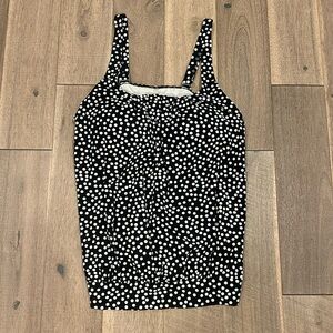 Lands End Women’s Blouson Tankini Top Size: 8